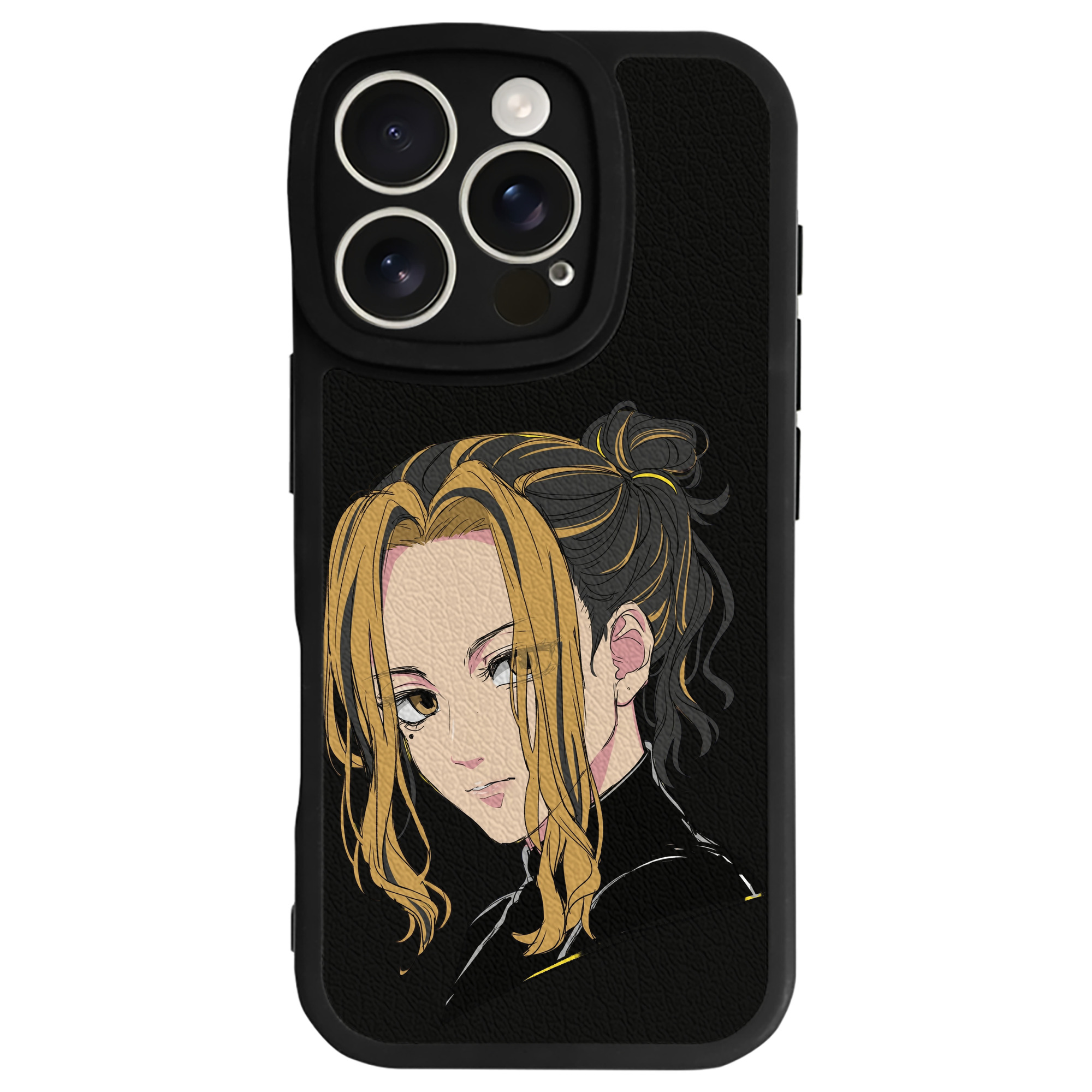 （画像用） 東京リベンジャーズ Tokyo Revengers 【iPhone 16シリーズ対応】シリコンスマホケース（レザー調） 材質：シリコン
